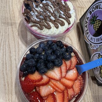 Playa Bowls - Nutaya bowl ( dragon fruit based with Nutella on top) Pura Vida Acai Bowl- (açaí based with honey on top) - Coffee & Tea Near Me - St Matthews, Kentucky Playa Bowls - Nutaya bowl ( dragon fruit based with Nutella on top) Pura Vida Acai Bowl- (açaí based with honey on top) - Coffee & Tea Near Me - St Matthews, Kentucky
