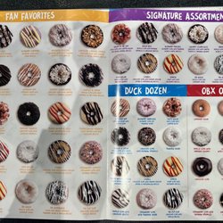 Duck Donuts - Menu