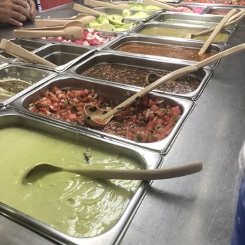Taco Palenque San Bernardo - great selection of salsas and toppings--was impressed how it was well maintained and refreshed during my lunch! - Mexican Near Me - Laredo, Texas Taco Palenque San Bernardo - great selection of salsas and toppings--was impressed how it was well maintained and refreshed during my lunch! - Mexican Near Me - Laredo, Texas