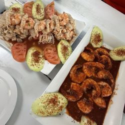 Ceviche caribe , botana shrimp (12)