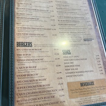 The Swamp Buck - Menu - American Near Me - Fort Kent, Maine The Swamp Buck - Menu - American Near Me - Fort Kent, Maine