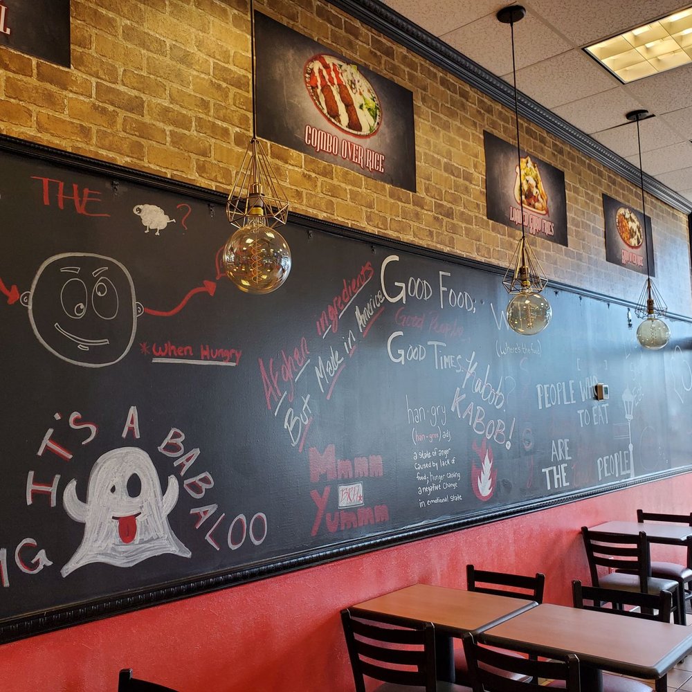 Big Red Halal - a blackboard with writing on it - Afghan Near Me - Springfield, Virginia Big Red Halal - a blackboard with writing on it - Afghan Near Me - Springfield, Virginia