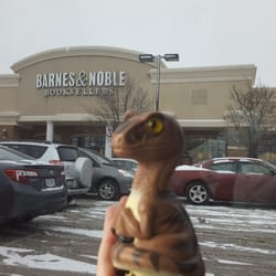 Barnes & Noble Booksellers - Bob the Raptor Says "This is Barnes and Noble. Mammals come here to get movies, music and reading paper."