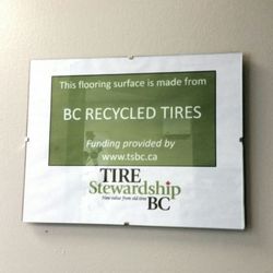 Richmond Ice Centre - Recycled rubber floors