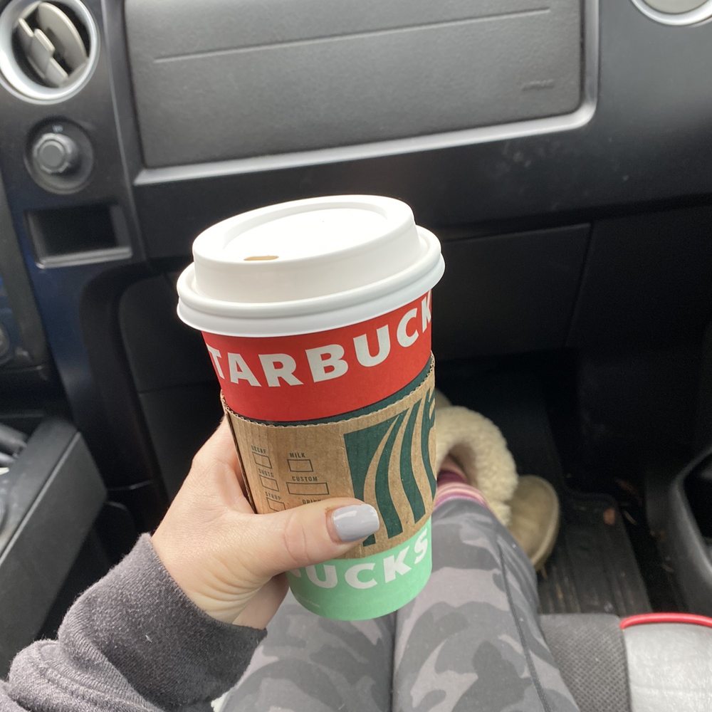 Pistachio latte - yum! Pistachio latte - yum!