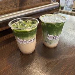 Banana Bread Matcha Latte