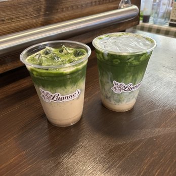 Luanne's coffee and matcha - Banana bread matcha latte, cloud foam matcha latte - Coffee & Tea Near Me - Austin, Texas