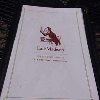 Cafe Madison - Menu - Breakfast & Brunch Near Me - Albany, New York