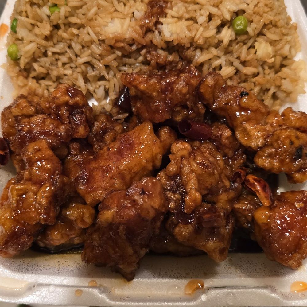Generals chicken combo