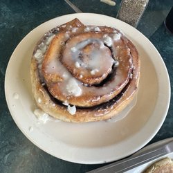 Oasis Restaurant & Motel - Cinnamon Roll - HUGE
