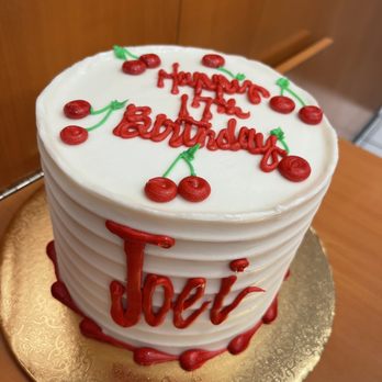 My Bakery - a birthday cake with cherries on it - Bakeries Near Me - San Fernando, California My Bakery - a birthday cake with cherries on it - Bakeries Near Me - San Fernando, California