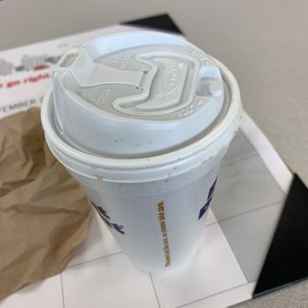 Donut Delight - Dirty lid, seems used. - Donuts Near Me - Stamford, Connecticut Donut Delight - Dirty lid, seems used. - Donuts Near Me - Stamford, Connecticut