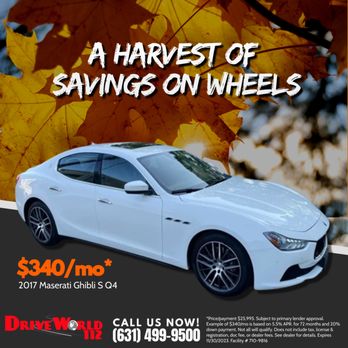 Drive World 112 - Used Car Dealers Near Me - Medford, New York