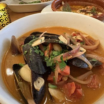 El Mercat Bar De Tapas - Mussels.  Not my favorite - Tapas Bars Near Me - Rockville, Maryland