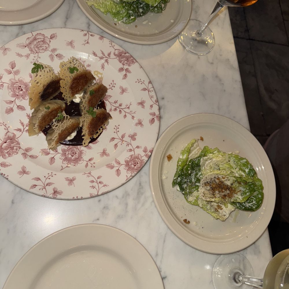 Le Ame - Pork Belly Dumplings and Caesar Salad - Steakhouses Near Me - Phoenix, Arizona Le Ame - Pork Belly Dumplings and Caesar Salad - Steakhouses Near Me - Phoenix, Arizona