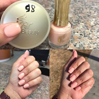 QD Nails & Spa - #98 powder has the matching toe polish. My natural nails just keep growing. Thanks Ni, always doing a great job w my nails. - Nail Salons Near Me - San Diego, California
