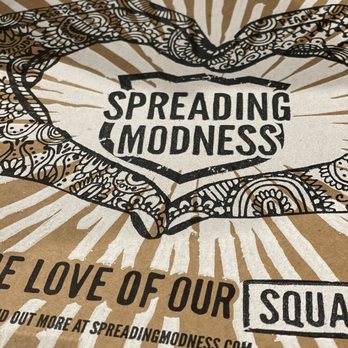 MOD Pizza - the love of four square pizza box - Fast Food Near Me - Mobile, Alabama