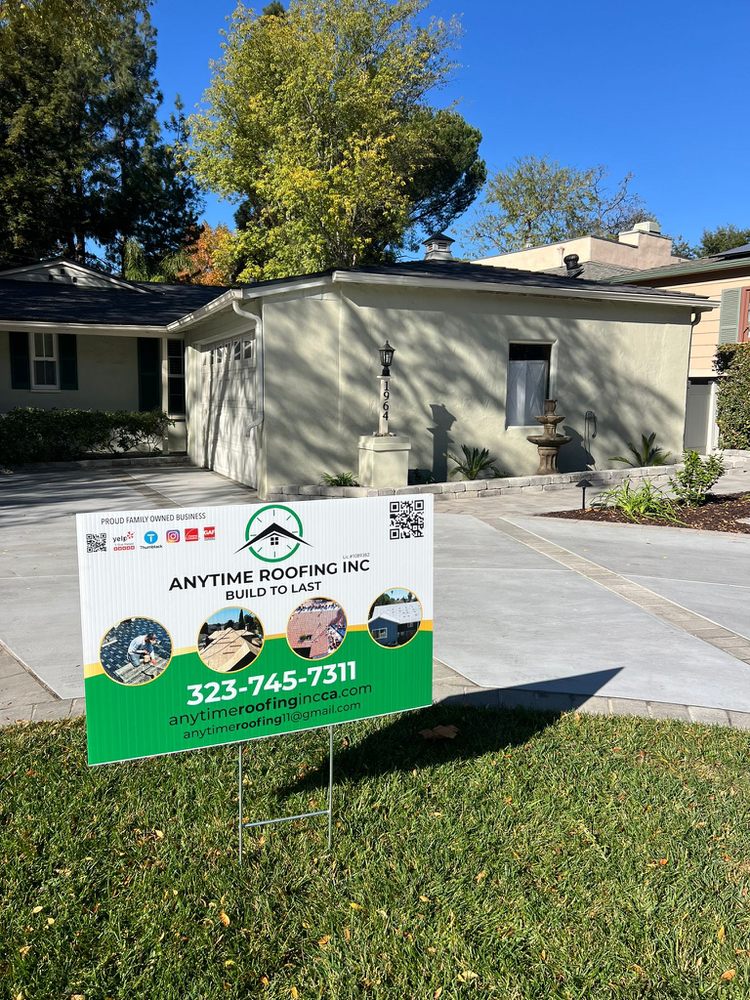 Slide of Anytime Roofing