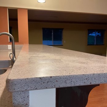 Aloha Pro Clean - Counter area that was not wiped - Office Cleaning Near Me Aloha Pro Clean - Counter area that was not wiped - Office Cleaning Near Me