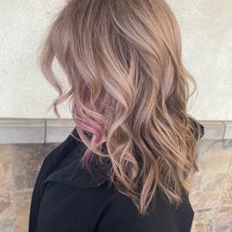 From dark dark hair to this! Madison is magic. Keep in mind this was a process. Do not expect results like this in one visit! :) From dark dark hair to this! Madison is magic. Keep in mind this was a process. Do not expect results like this in one visit! :)