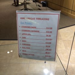 AMG Unique Eyebrow Threading - Prices