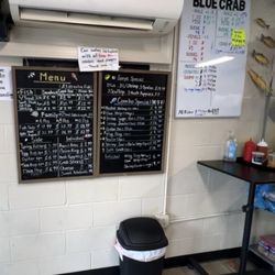 Sonya's Seafood - Menu