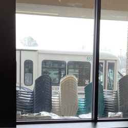 Greater New Haven Transit District - That's the proof send that the bus was late this was after he had initially passed the person waiting