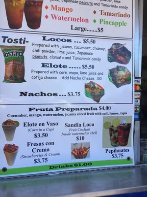 Menu photo 2 Raspados Locos Maricopa, AZ Menu photo 2 Raspados Locos Maricopa, AZ