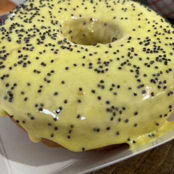 North Fork Doughnut - Lemon poppyseed donut - Donuts Near Me - Mattituck, New York