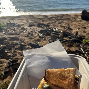 Java Kai Kauai - Surfer girl sandwich with gluten free bread (I already ate the other half) - Breakfast & Brunch Near Me - Kapaa, Hawaii Java Kai Kauai - Surfer girl sandwich with gluten free bread (I already ate the other half) - Breakfast & Brunch Near Me - Kapaa, Hawaii