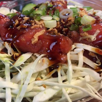 Blk Mkt Eats - Shaka poke bowl with brown rice - Sushi Bars Near Me - Maplewood, Missouri