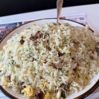 Longten Cafe - BBQ Pork Fried Rice - Hong Kong Style Cafe Near Me - Monterey Park, California