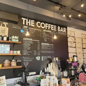 The Coffee Bar - Menu - Coffee & Tea Near Me - Washington, DC, District of Columbia