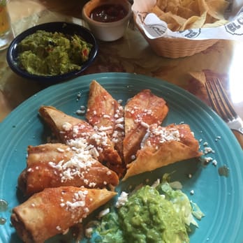 El Cholo - Chicken and cheese chimichanga & guac & chips - Mexican Near Me - Los Angeles, California El Cholo - Chicken and cheese chimichanga & guac & chips - Mexican Near Me - Los Angeles, California