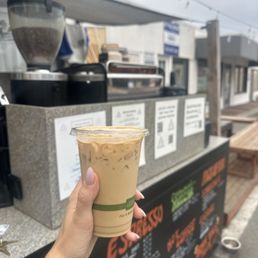 Banana bread latte