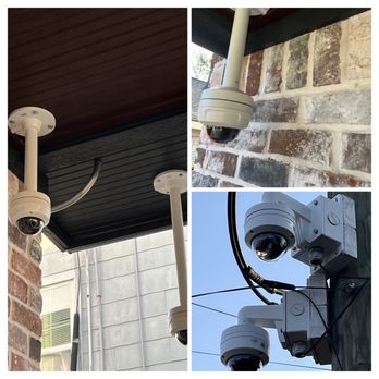 Gomez Netsolutions - Security cams with brackets - Security Systems Near Me