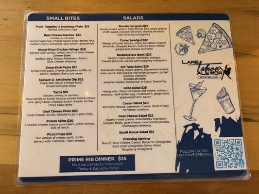 Menu photo 5 Lake Tahoe AleWorX Stateline Stateline, NV
