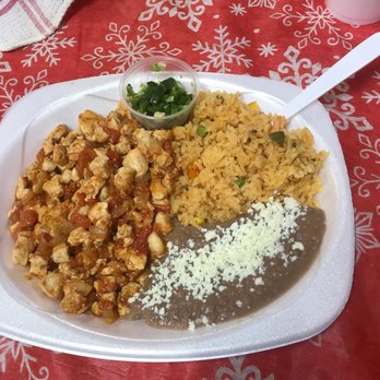 Bugambilias - Pollo a la Mexicana w/ jalapeños on the side - Mexican Near Me - Orlando, Florida Bugambilias - Pollo a la Mexicana w/ jalapeños on the side - Mexican Near Me - Orlando, Florida