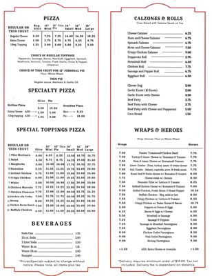 Menu photo 1 Venezia Pizzeria Bronx, NY Menu photo 1 Venezia Pizzeria Bronx, NY