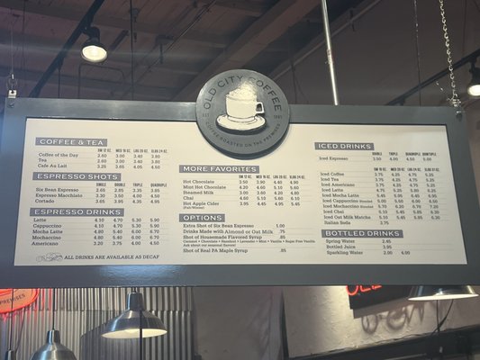 Menu photo 4 Old City Coffee Philadelphia, PA Menu photo 4 Old City Coffee Philadelphia, PA