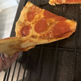 Wolf's Den Pizzeria - Pepperoni Pizza (Slice) - Pizza Near Me - Edgartown, Massachusetts Wolf's Den Pizzeria - Pepperoni Pizza (Slice) - Pizza Near Me - Edgartown, Massachusetts