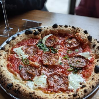 Bufalina Due - Calabrese - Pizza Near Me - Austin, Texas Bufalina Due - Calabrese - Pizza Near Me - Austin, Texas