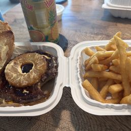 Pineapple Teriyaki Burger Pineapple Teriyaki Burger