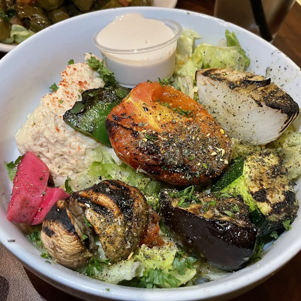 Taboon Mediterranean - VEGGIE BOWL - Mediterranean Near Me - Long Beach, California