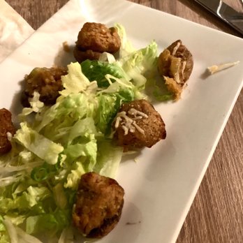 The Front Porch Piano Bar & Restaurant - Bites: (Crab Stuffed Mushrooms. Mushroom Are Fresh. But Skip These. Mushroom Were Tiiiiiiny & Crab Was Non-Existent) - Lounges Near Me - Ogunquit, Maine