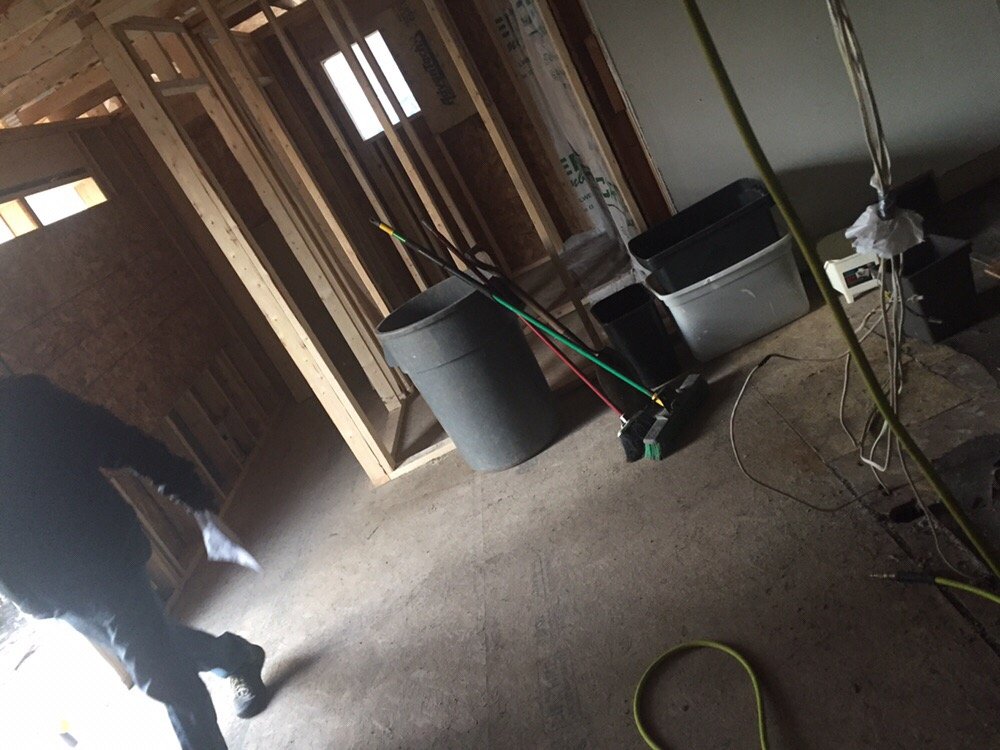 Slide of Emergency Drain and Plumbing