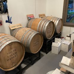 South Salem Winery - Barrel aging