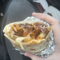 Burrito Bistro - The inside of the TEXAS BURRITO
