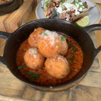 Yardbird - Mac n cheese croquets - Southern Near Me - Los Angeles, California Yardbird - Mac n cheese croquets - Southern Near Me - Los Angeles, California