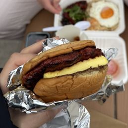 Breakfast sandwich
